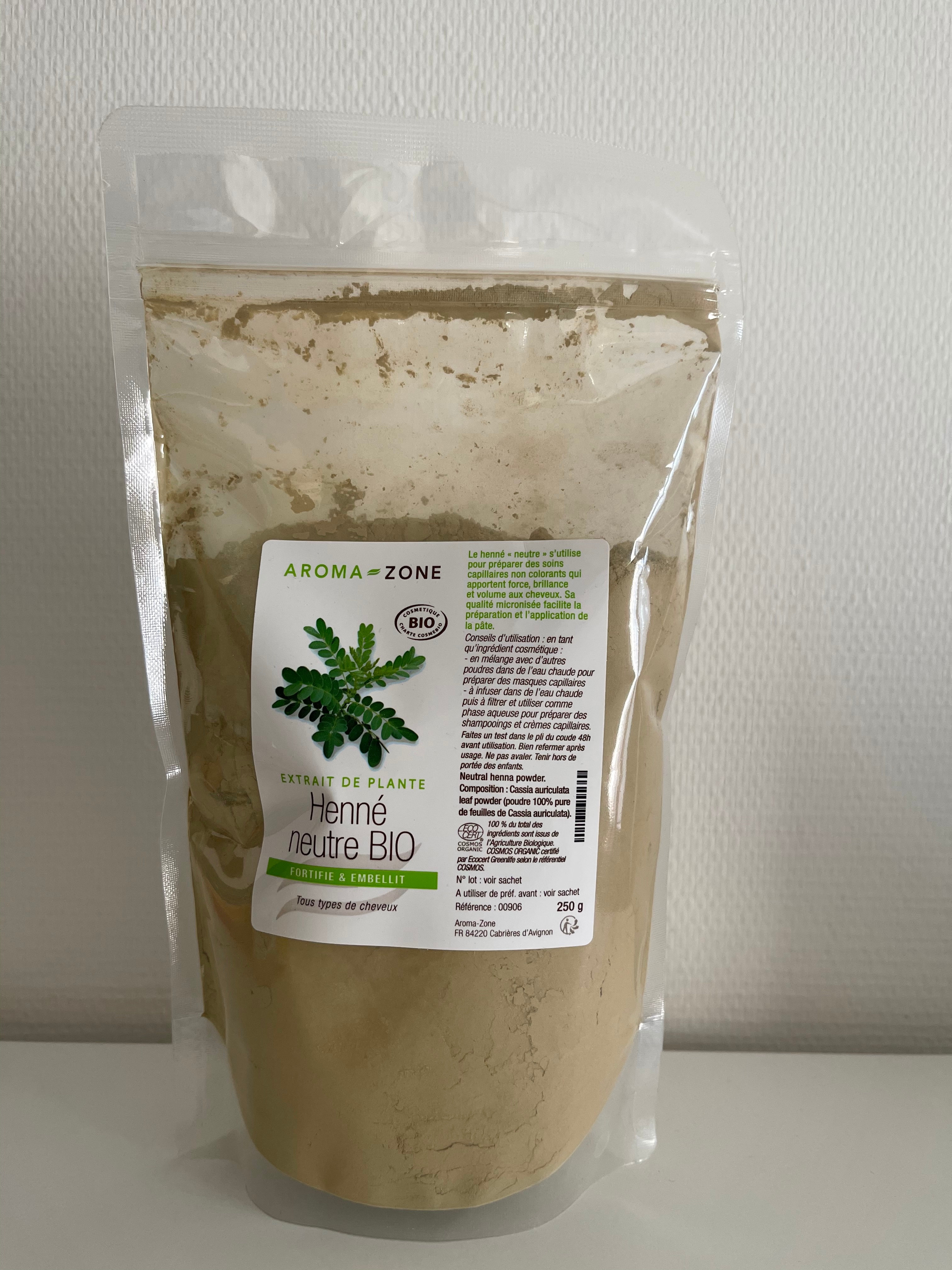 Beauty Troc - Aromazone henné neutre bio en poudre Neuf