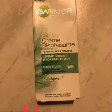 Crème bienfaisante, Garnier