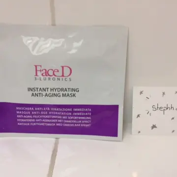 Masque anti age hydratation immediate, FaceD