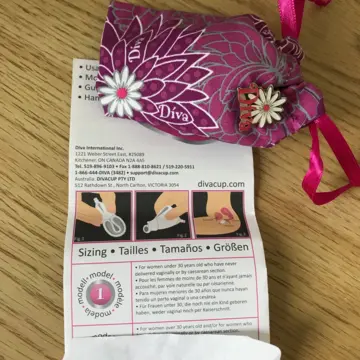Coupe menstruelle The Diva Cup, Inconnue