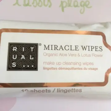 lingettes demaquillantes, Rituals