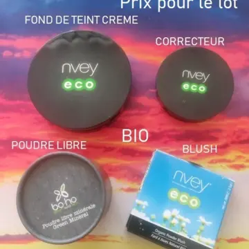 lot produits bio teint, Nvey Eco