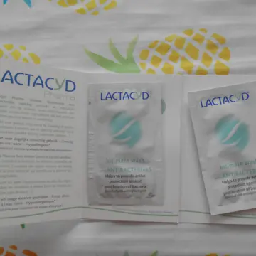 échantillons Lactacyd Pharma, Lactacyd