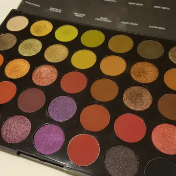 Palette fards à paupières Morphe, Inconnue