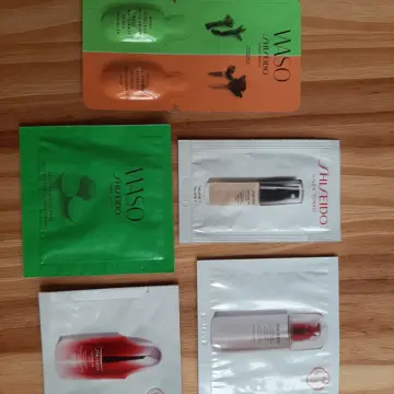 Échantillons soins visage, Shiseido