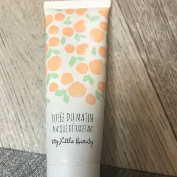 Masque detox rose du matin, My Little Beauty