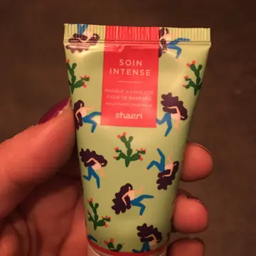 Masque nourrissant soin intense Shaeri, Inconnue