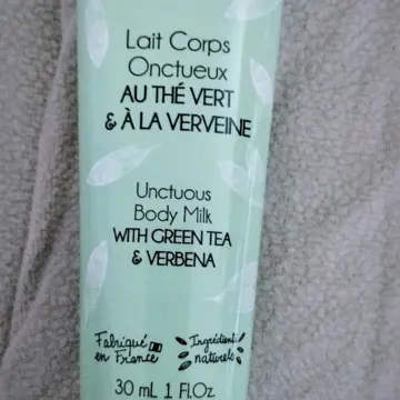 Lait corps onctueux au thé vert et à la verveine, Blancrème
