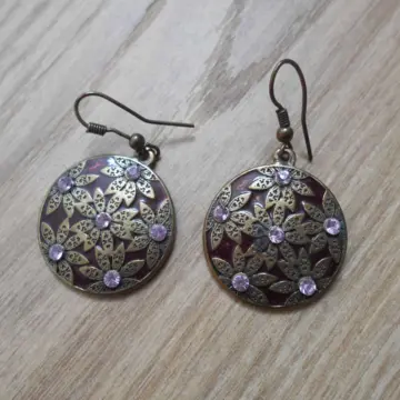 Boucles d'oreilles rondes, Camaïeu