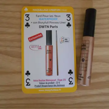 Fard pour les yeux waterproof, Dwtn paris