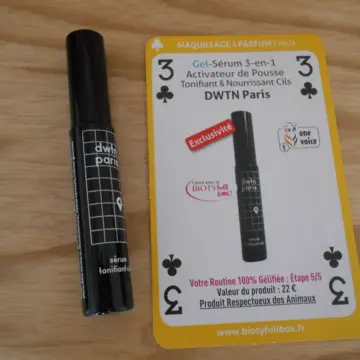 Gel sérum 3 en 1 activateur de pousse cils, Dwtn paris