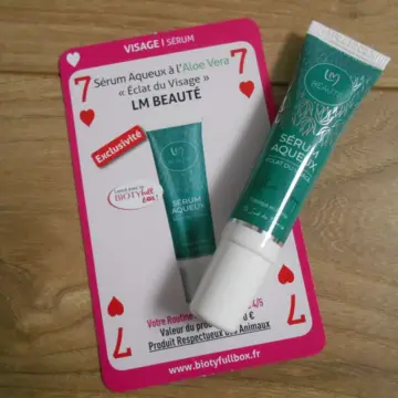 Sérum aqueux éclat du visage Lm Beauté, lmp santé