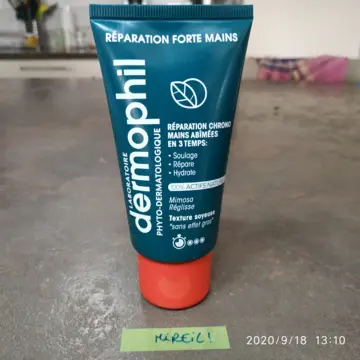 Crème réparatrice mains, Dermophil