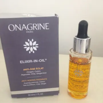 Elixir In Oil Serum Huile Anti-age Eclat 30ml Onagrine, Onagrine