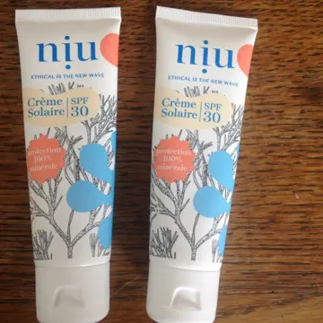 Crème solaire bio indice 30 - Niu, Inconnue
