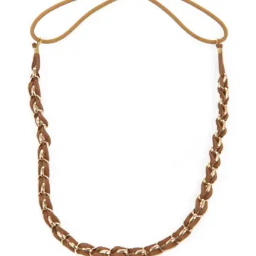 Headband camel et doré Camaieu, Camaïeu