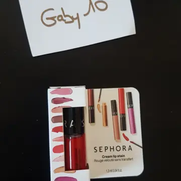 Rouge sans transfert, Sephora