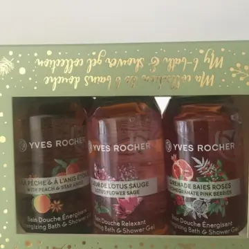 Lot de petits gels douches parfumés, Yves Rocher