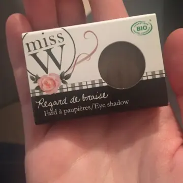 Fard à paupières minéral marron, Miss W
