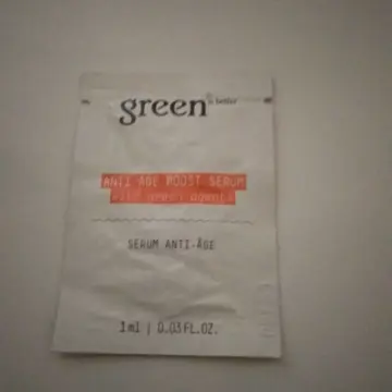 échantillon "anti-âge", Green is better