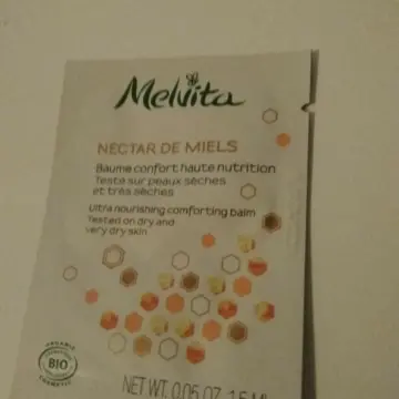 échantillon : baume confort haute-nutrition, Melvita