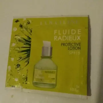 échantillon : fluide radieux, L'Occitane en Provence