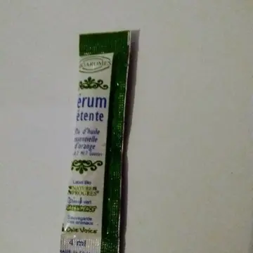 échantillon : sérum détente, Bioaromes