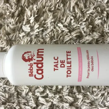 Talc de toilette, Bébé Cadum