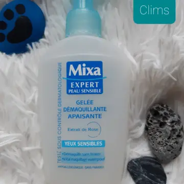 Gelée démaquillante apaisante, Mixa