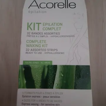 Kit épilation peaux sensibles, Acorelle