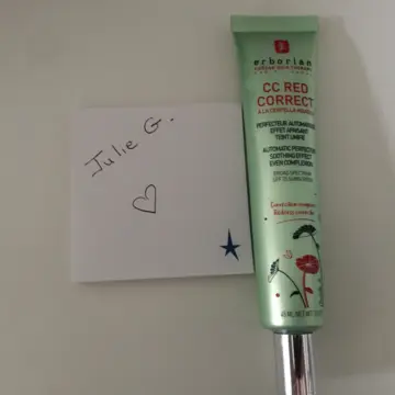 Cc red correct, Erborian