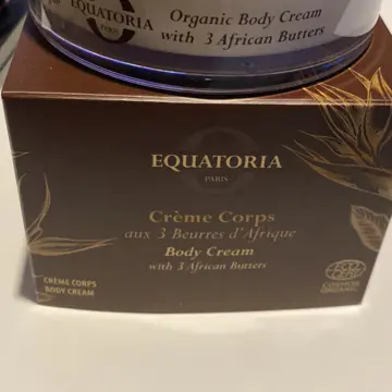 Crème corps aux 3 beurre d Afrique Equatoria, Inconnue