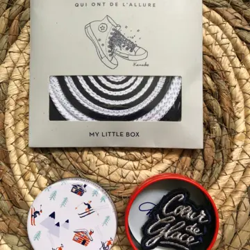 Lacets et broche MLB, My Little Box