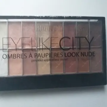 Palette de fards à paupières, Modélite