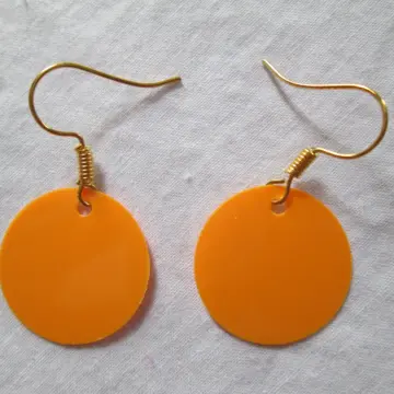 B.O. pastilles oranges., Bijoux de créateur