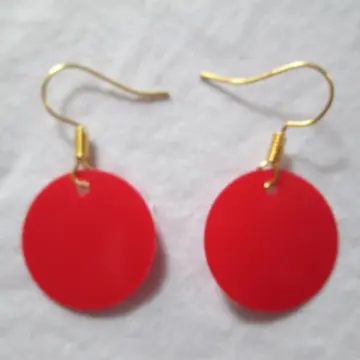 B.O. pastilles rouges., Bijoux de créateur