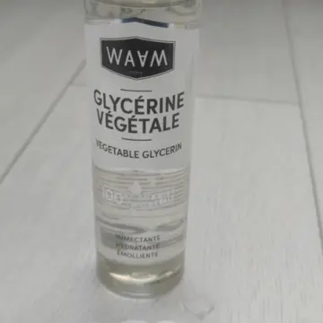 Glycérine végétale pure de Waam, Inconnue