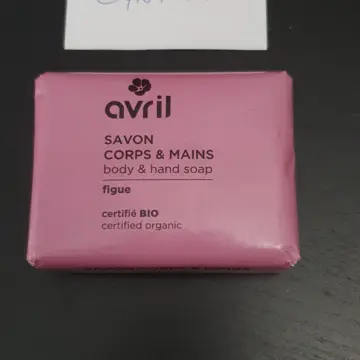 Savon corps et mains, Avril