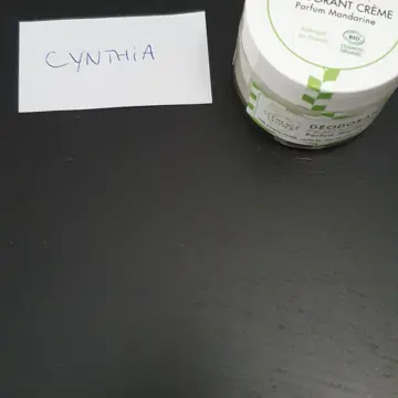 Deodorant crème, Inconnue