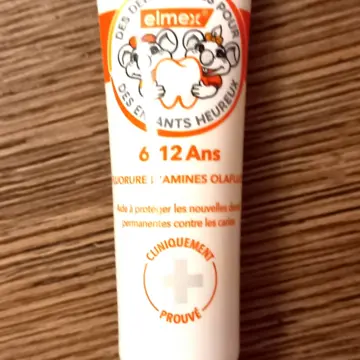 Dentifrice enfants., Elmex