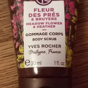Gommage corps Fleur des prés & bruyère., Yves Rocher