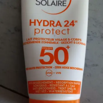 Lait protecteur visage et corps 50+., Garnier