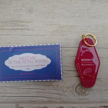 Porte-clé "Hotel room", My Little Box