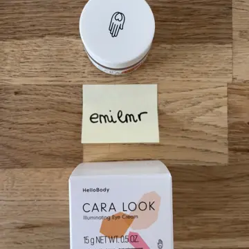 Cara Look Illuminating Eye Cream, Hello body