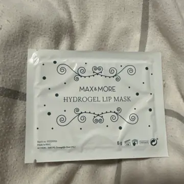 Hydrogel lip mask, MAX & Co.