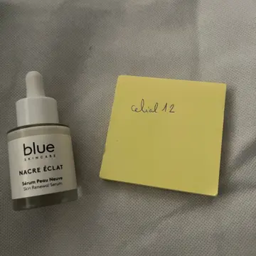 Sérum Blue Skincare, Inconnue