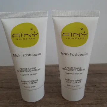Crème mains réparatrice intense au coquelicot mexicain, Aïny Skincare