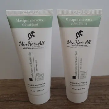 Masque cheveux démêlant au beurre de karité bio, Inconnue
