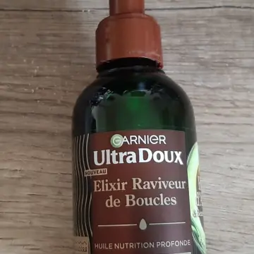 Elixir raviveur de boucles, cheveux secs, bouclés à crêpus, Garnier