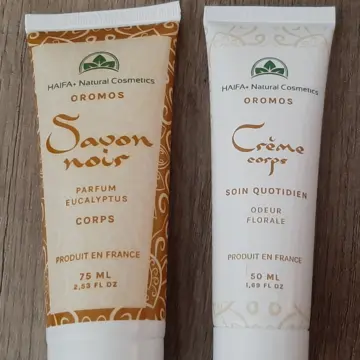 Savon noir corps et crème corps, Inconnue